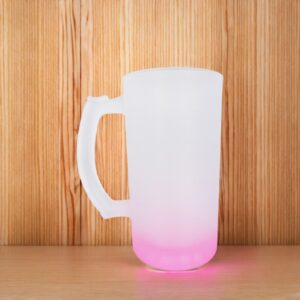 Tarro satinado mediano sublimable